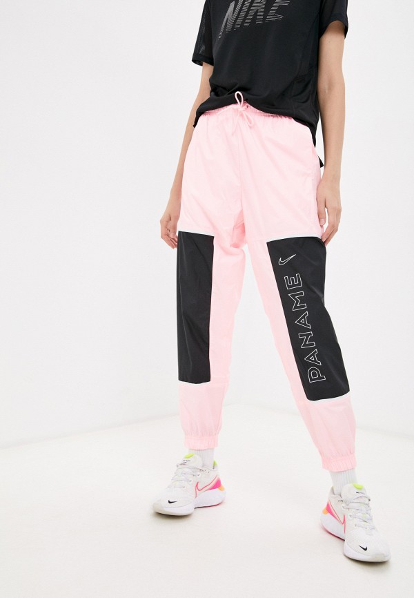 

Брюки спортивные Nike, Розовый, PSG W NK PANT WVN ARCHVE RMX