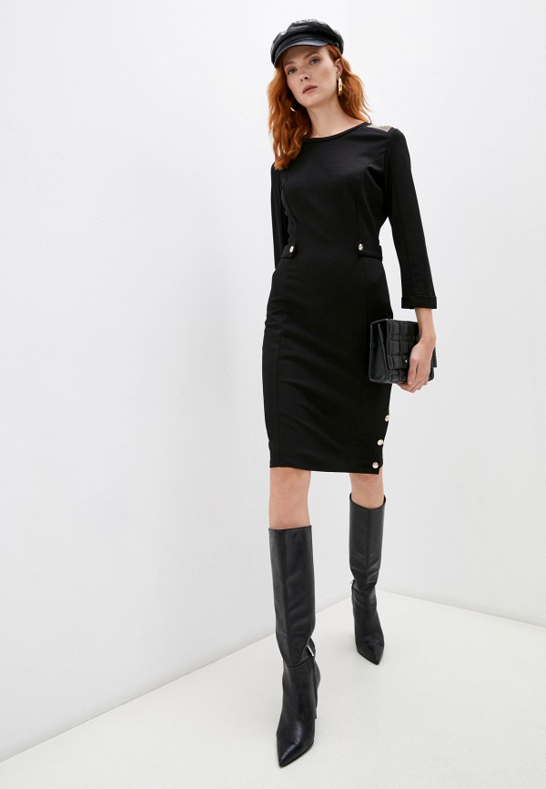 Платье Liu Jo Sport, цвет черный, размер 40 TF1163J6182 - фото 3