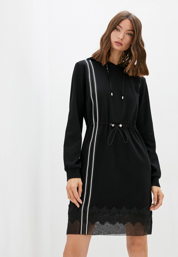 Платье Liu Jo Sport, цвет черный, размер 40 TF1180J6144 - фото 1