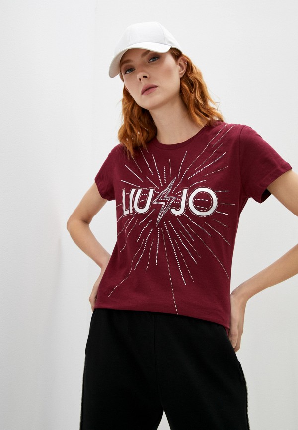 

Футболка Liu Jo, Бордовый, Liu Jo RTLAAP351101