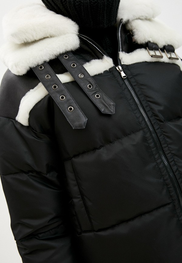 Пуховик Forte Dei Marmi Couture, цвет черный, размер 40 21WF1535 - фото 5