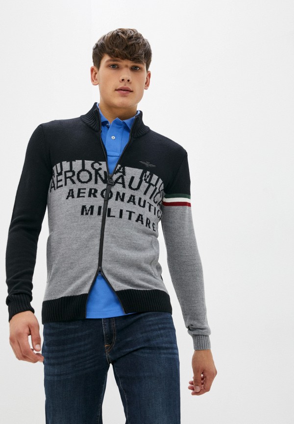 

Кардиган Aeronautica Militare, Серый