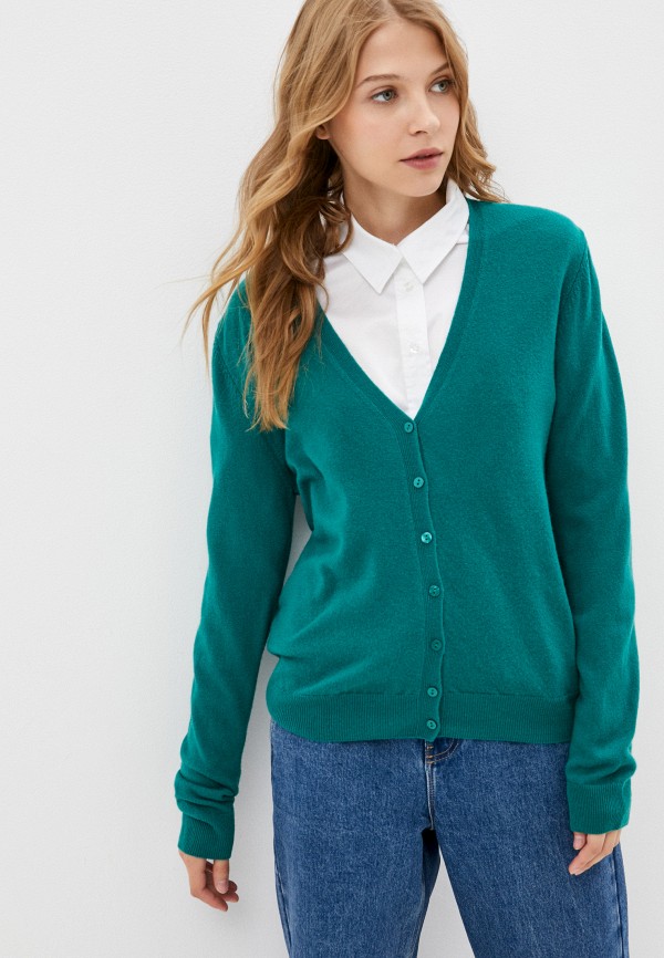 

Кардиган United Colors of Benetton, Бирюзовый