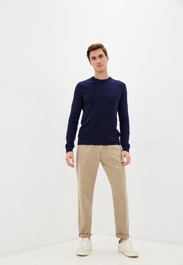 Джемпер United Colors of Benetton синий, размер 46, фото 2