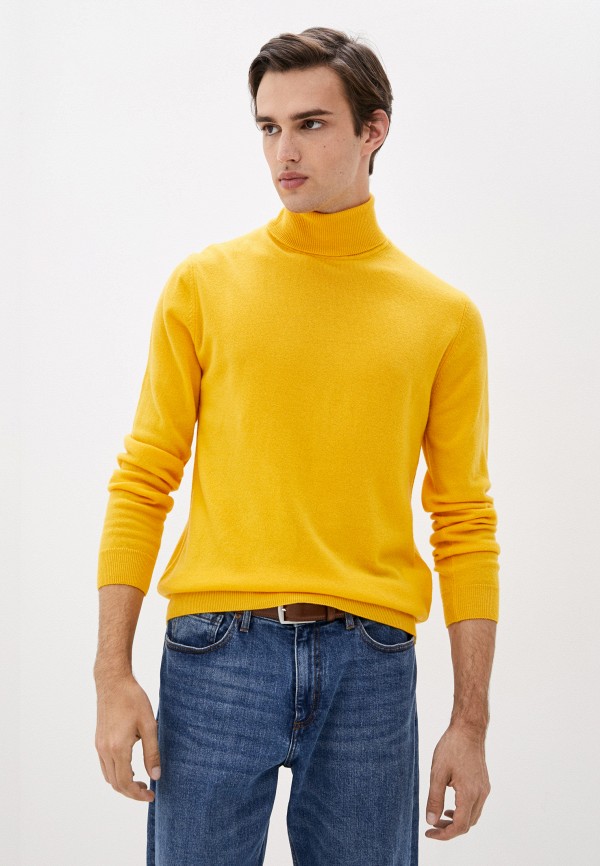 

Водолазка United Colors of Benetton, Желтый, United Colors of Benetton RTLAAP358101
