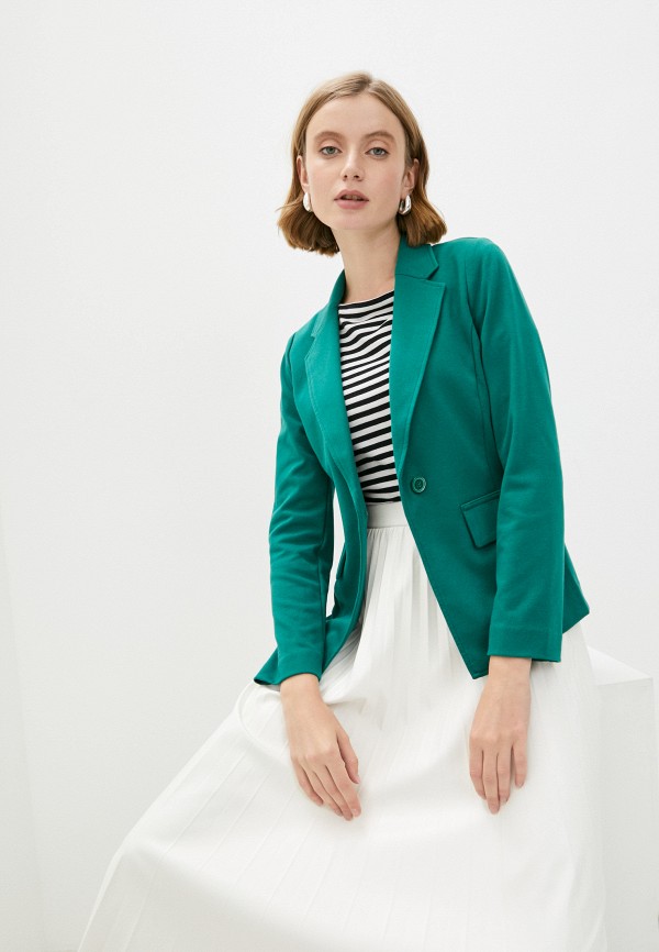 

Пиджак United Colors of Benetton, Бирюзовый, United Colors of Benetton RTLAAP361201