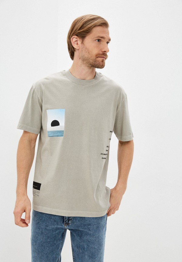 

Футболка Topman, Бежевый, Topman RTLAAP392701