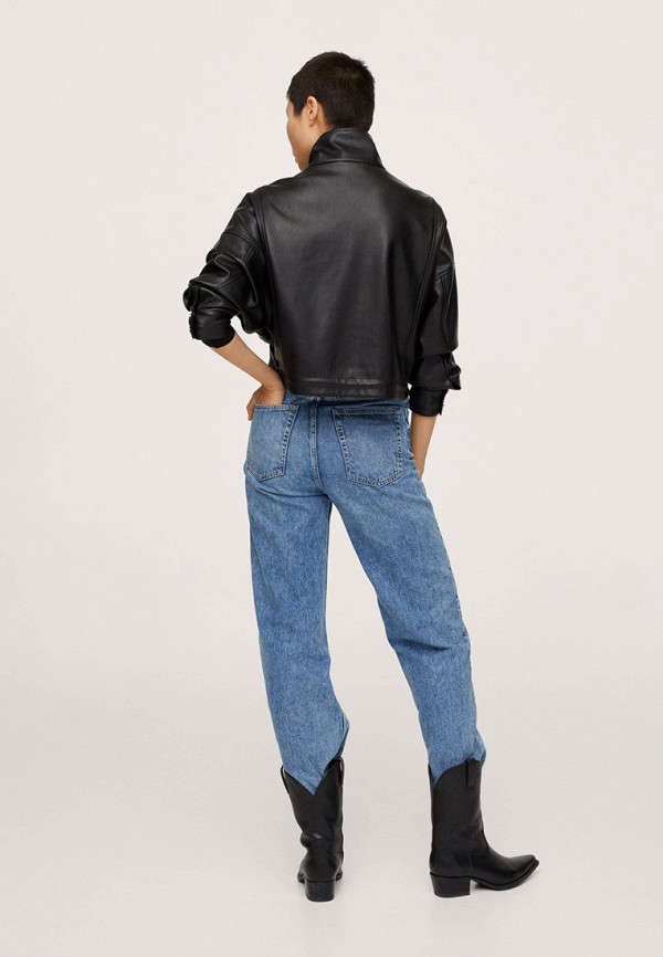 фото Куртка кожаная mango