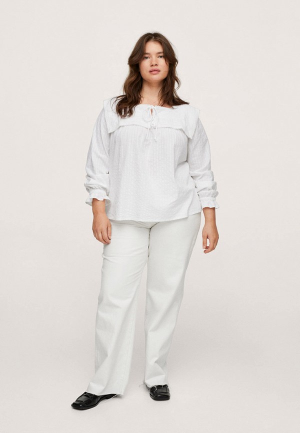 

Блуза Violeta by Mango, Белый, Violeta by Mango RTLAAP407201