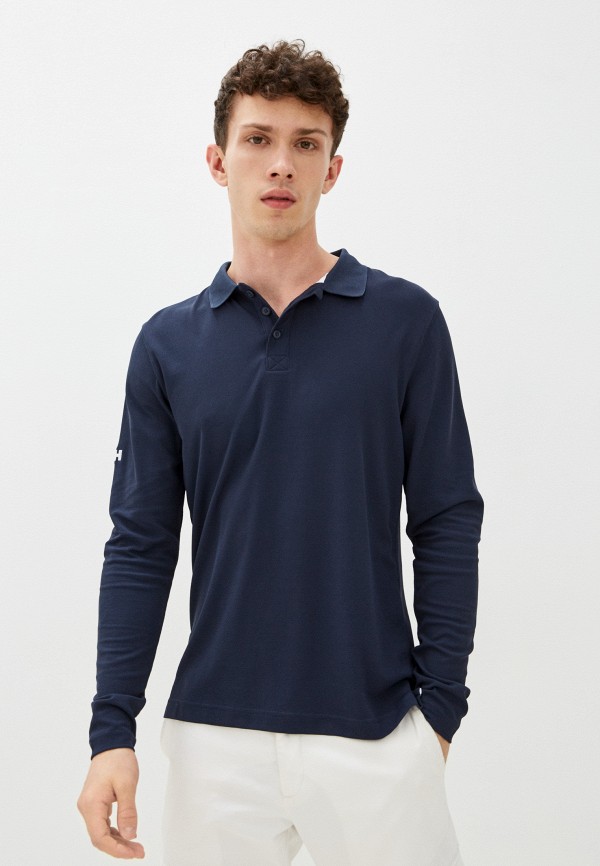 

Поло Helly Hansen, Синий, CREWLINE LS POLO
