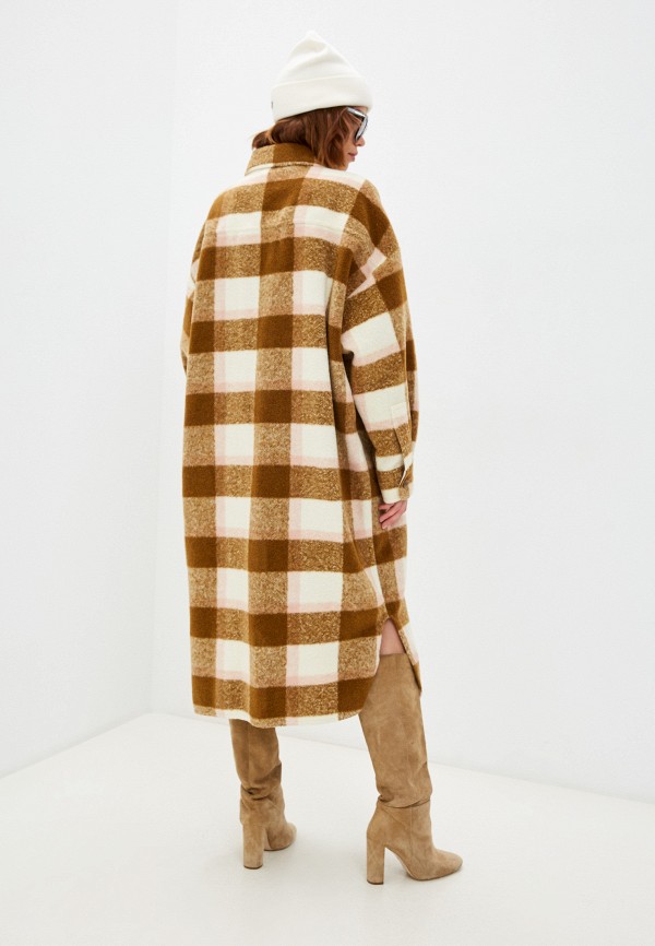 Пальто Twinset Milano ACTITUDE, цвет коричневый, размер 40 212AP2190 - фото 4