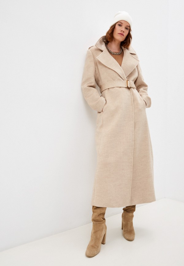 

Пальто Twinset Milano, Бежевый, Twinset Milano RTLAAP434101