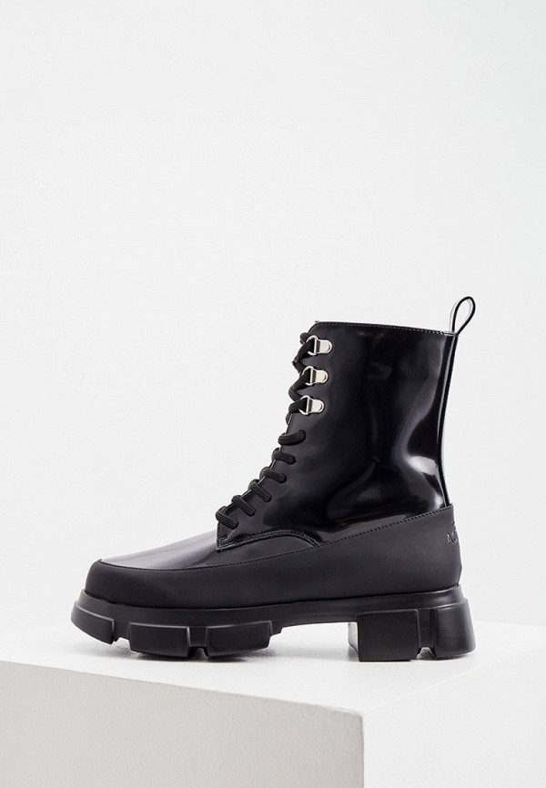 Ботинки Twinset Milano, цвет черный, размер 36 212TCP042 - фото 1