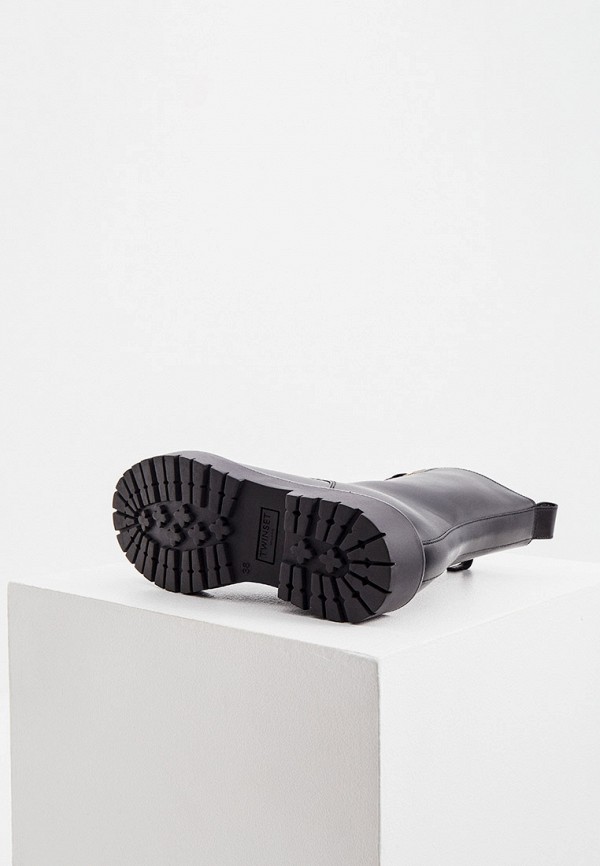 Ботинки Twinset Milano, цвет черный, размер 36 212TCP14A - фото 3