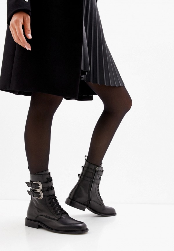 Ботинки Twinset Milano, цвет черный, размер 36 212TCP164 - фото 7