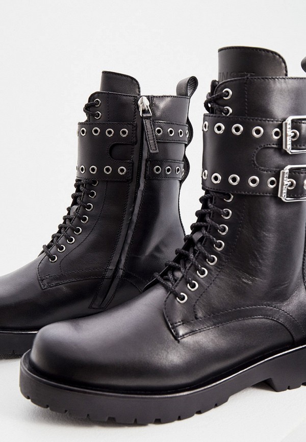Ботинки Twinset Milano, цвет черный, размер 36 212TCP200 - фото 5
