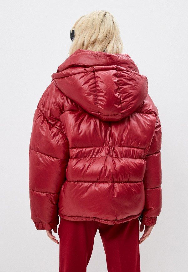 Куртка утепленная Twinset Milano, цвет бордовый, размер 40 212TP214E - фото 4