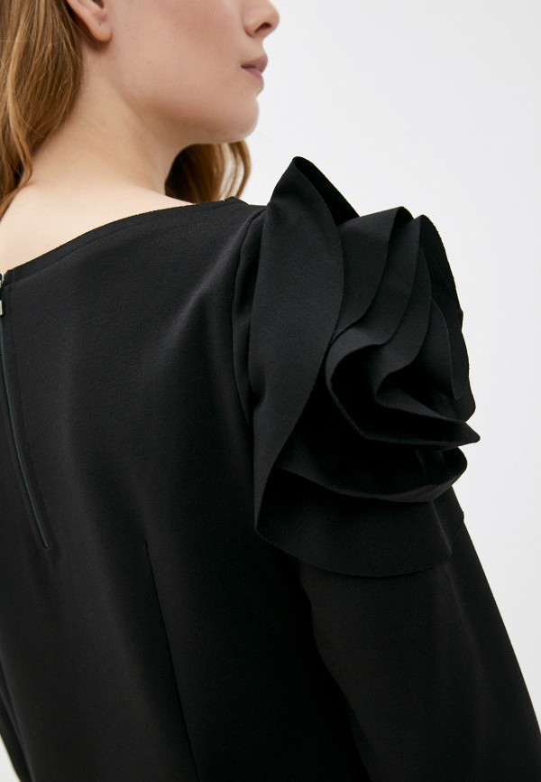 Платье Pietro Brunelli Milano, цвет черный, размер 40 AG0343 LS - фото 5