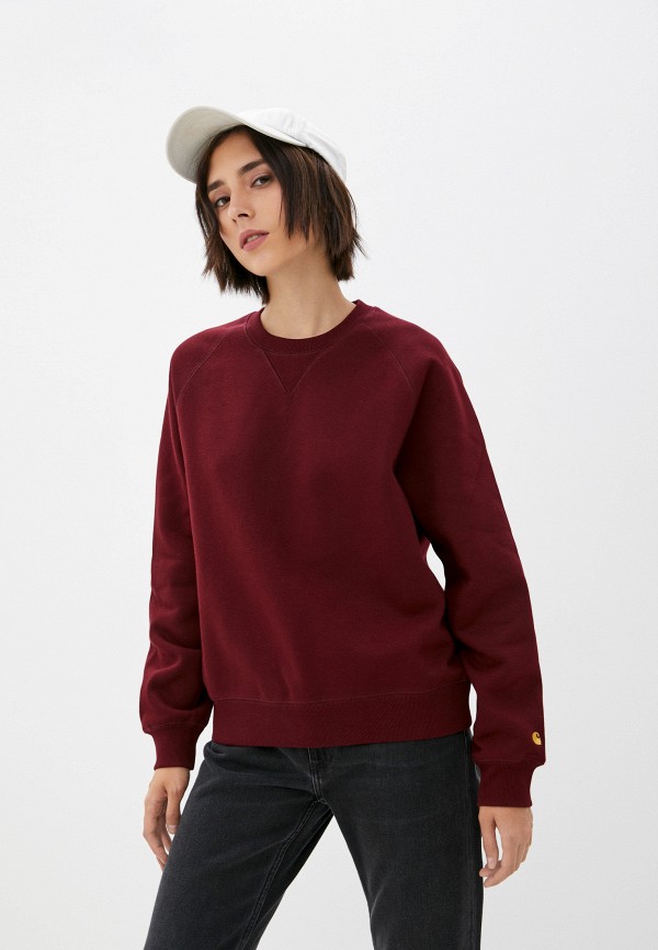 

Свитшот Carhartt WIP, Бордовый