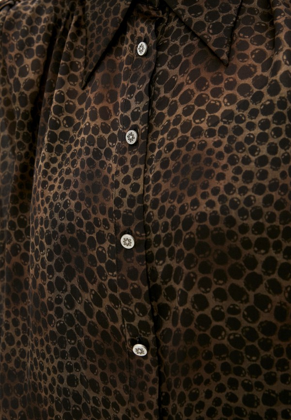 Платье John Richmond, цвет коричневый, размер 40 RWA20104VE - фото 4