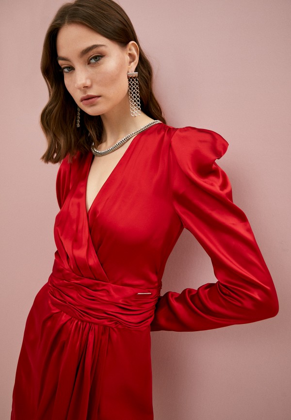 Платье John Richmond, цвет красный, размер 42 RWA20245VE - фото 2