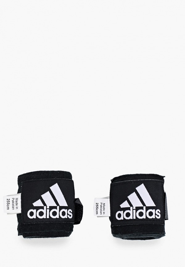 

Бинты боксерские 2 шт. adidas Combat, Черный, Boxing Crepe Bandage New Aiba Rules