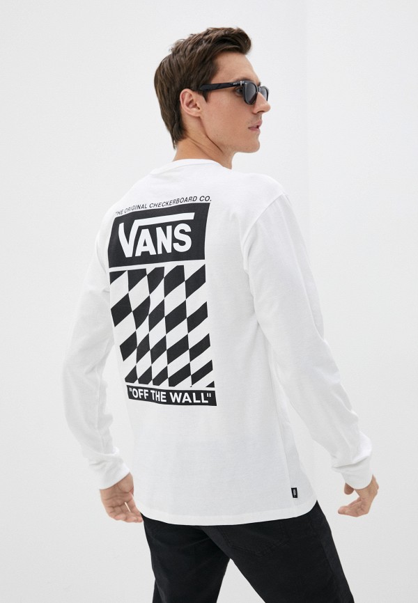 

Лонгслив Vans, Белый, OFF THE WALL CLASSIC SLANTED CHECK LS