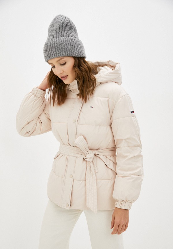 

Куртка утепленная Tommy Jeans, Бежевый