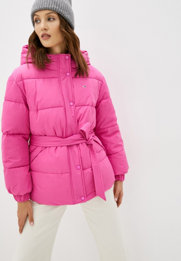 

Куртка утепленная Tommy Jeans, Розовый