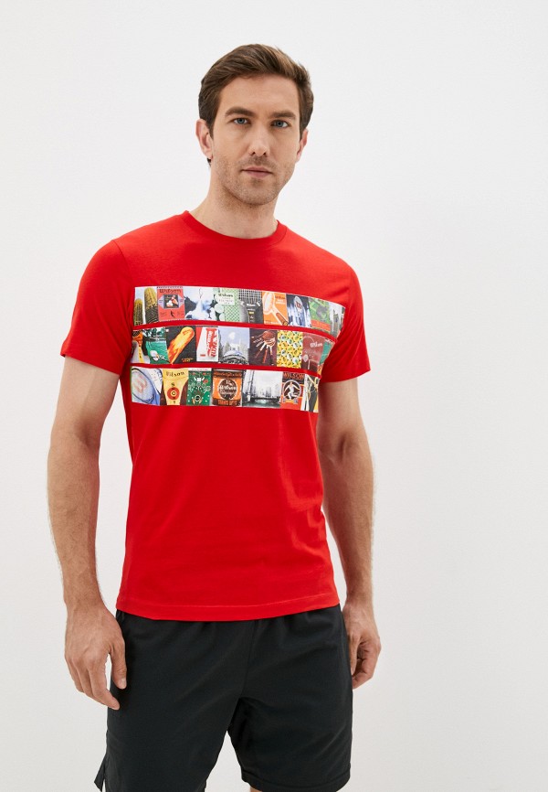 

Футболка Wilson, Красный, M PHOTO CTN TEE-SLIMFIT