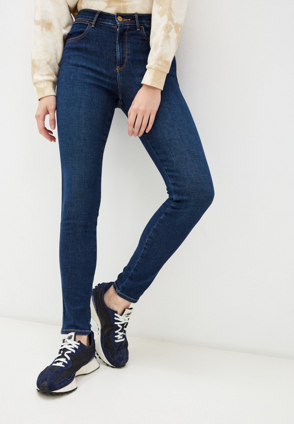 

Джинсы Wrangler, Синий, HIGH RISE SKINNY
