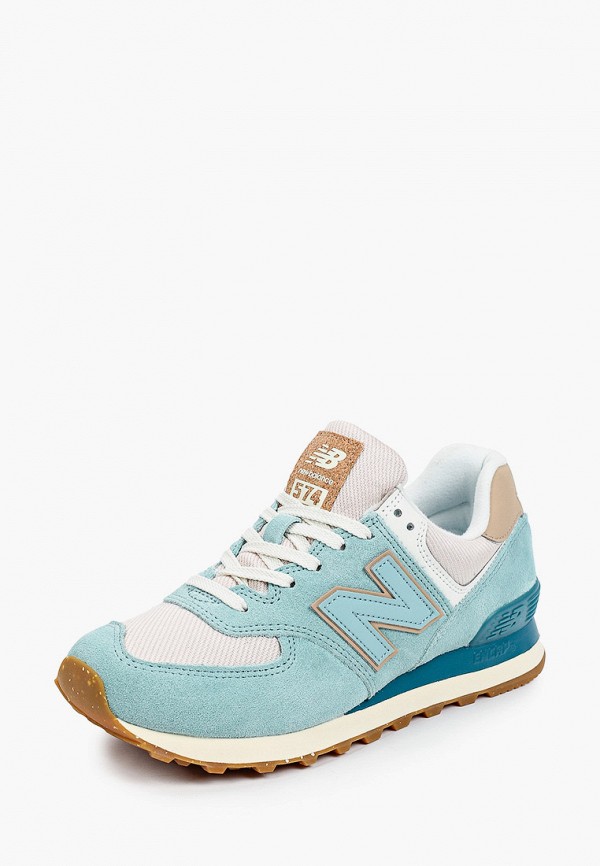 

Кроссовки New Balance, Бирюзовый, 574