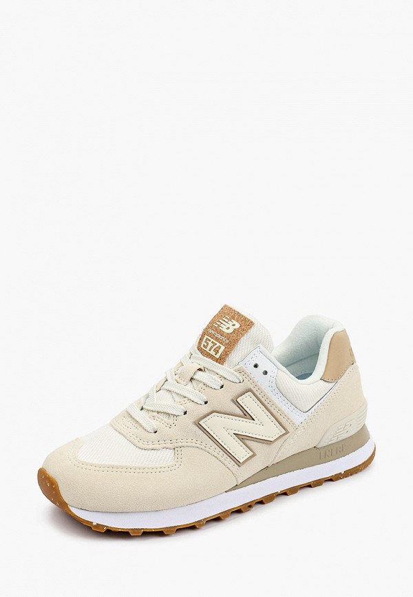 

Кроссовки New Balance, Бежевый, 574