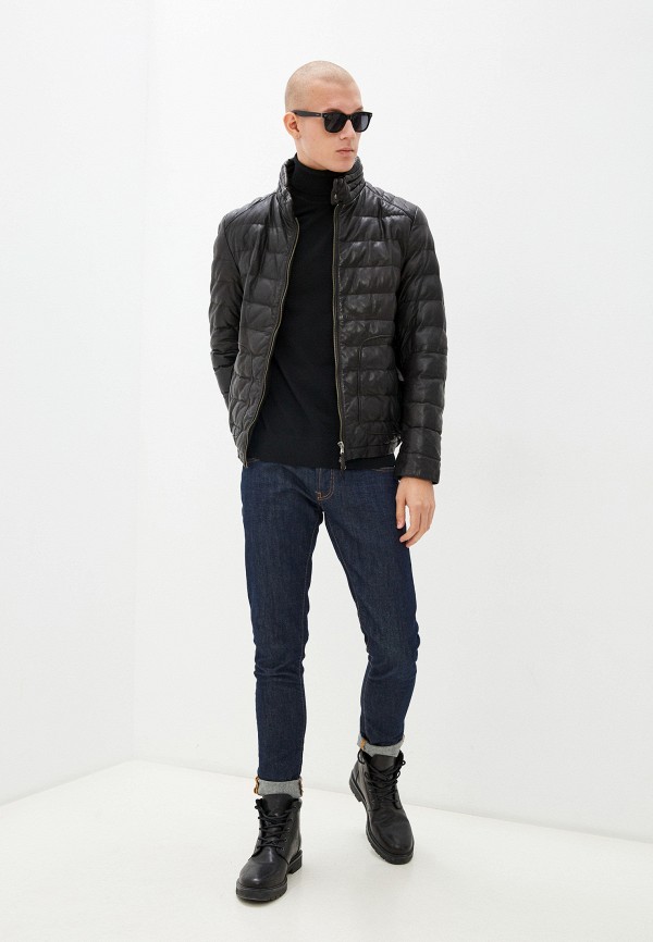 

Куртка кожаная Blouson, Коричневый, FUNGO
