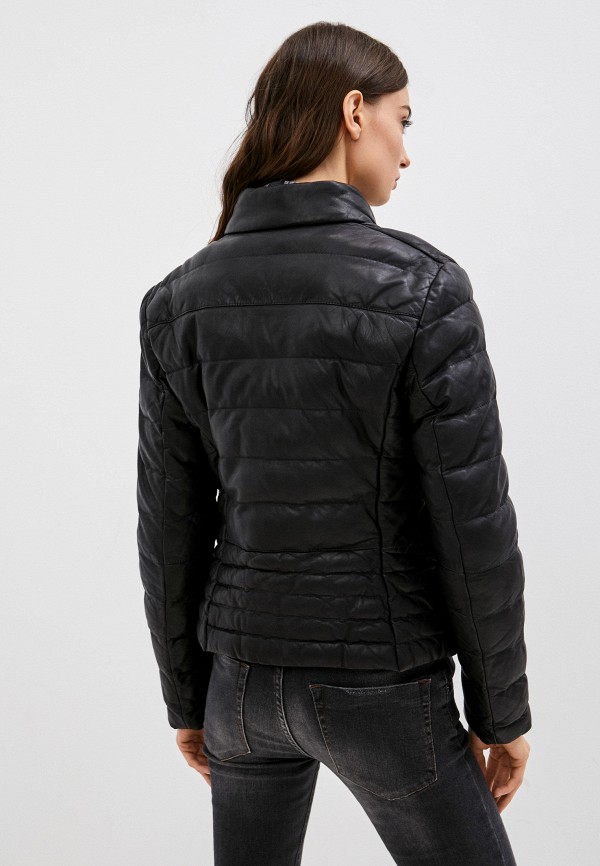 

Куртка кожаная Blouson, Черный, SINDEE, reversible