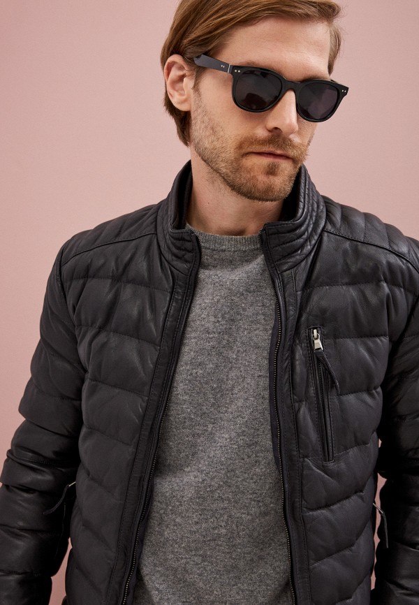 

Куртка кожаная Blouson, Черный, TYRUS