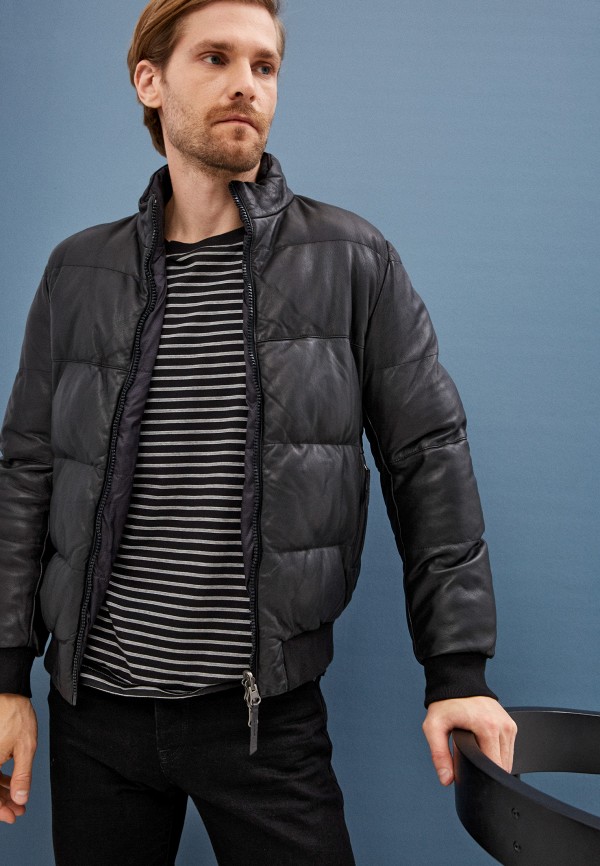 фото Куртка кожаная blouson