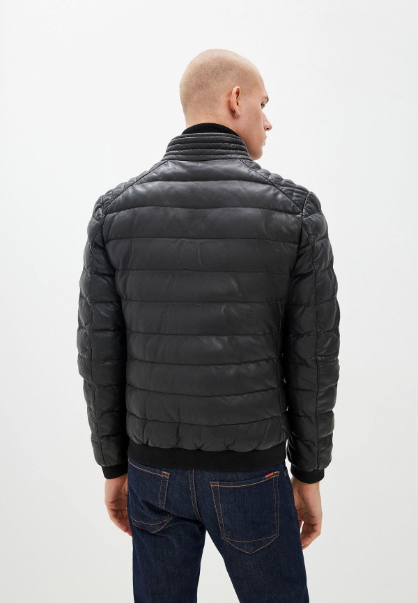 Куртка кожаная Blouson TYRUS, цвет черный, размер 48 603 - фото 4