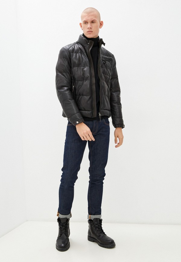 

Куртка кожаная Blouson, Коричневый, DAVIS