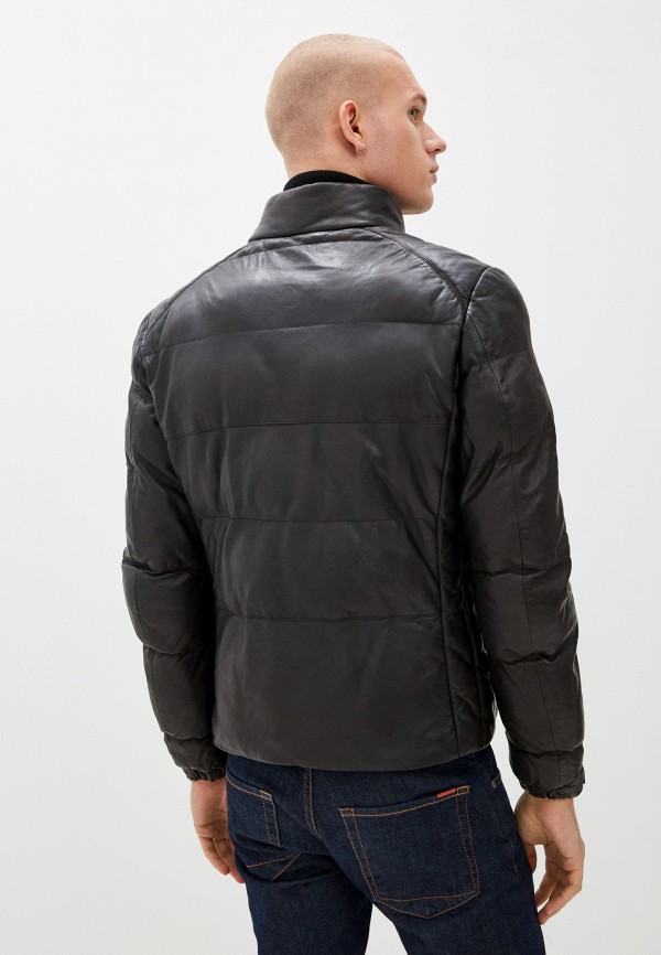 Куртка кожаная Blouson DAVIS, цвет коричневый, размер 48 606 - фото 4