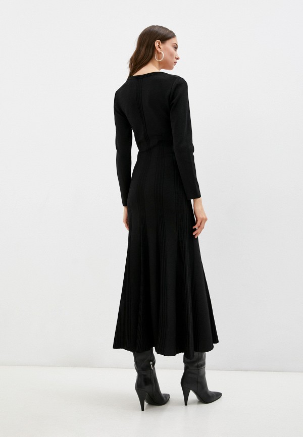 Платье Alberta Ferretti, цвет черный, размер 40 V0483-5108 - фото 4