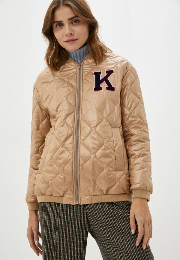 Куртка утепленная Kontatto, цвет коричневый, размер 40 NO121 - фото 1