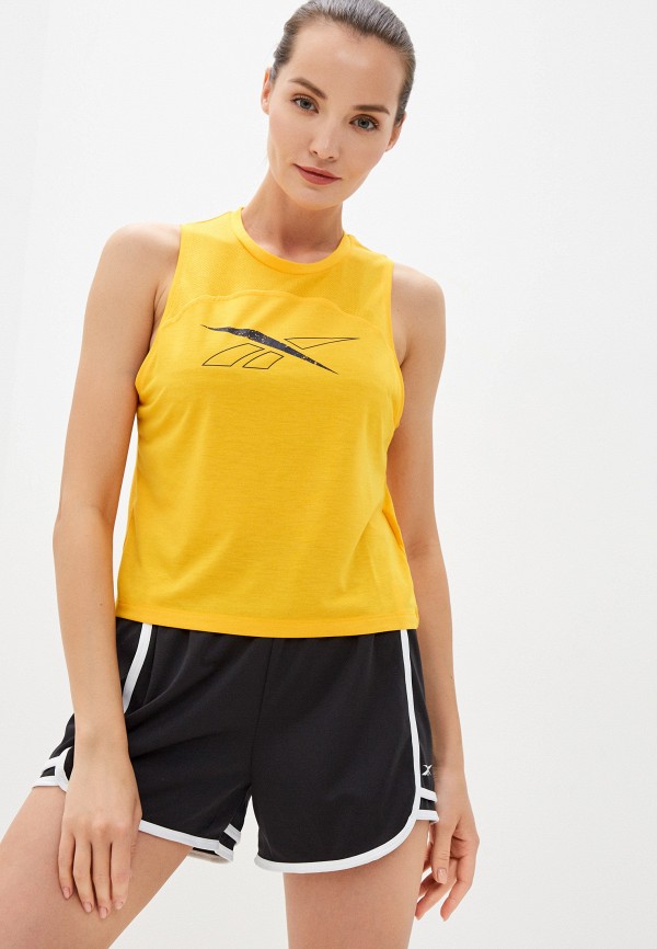 

Майка спортивная Reebok, Оранжевый, WOR SUPREMIUM LOGO TANK