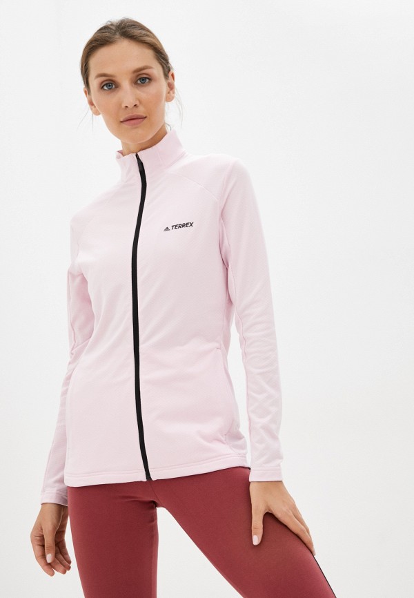 

Олимпийка adidas, Розовый, W MT FULL Z FLE