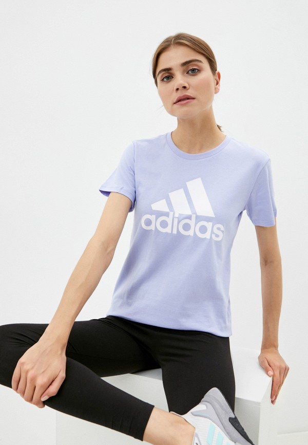 

Футболка adidas, Голубой, W BL T