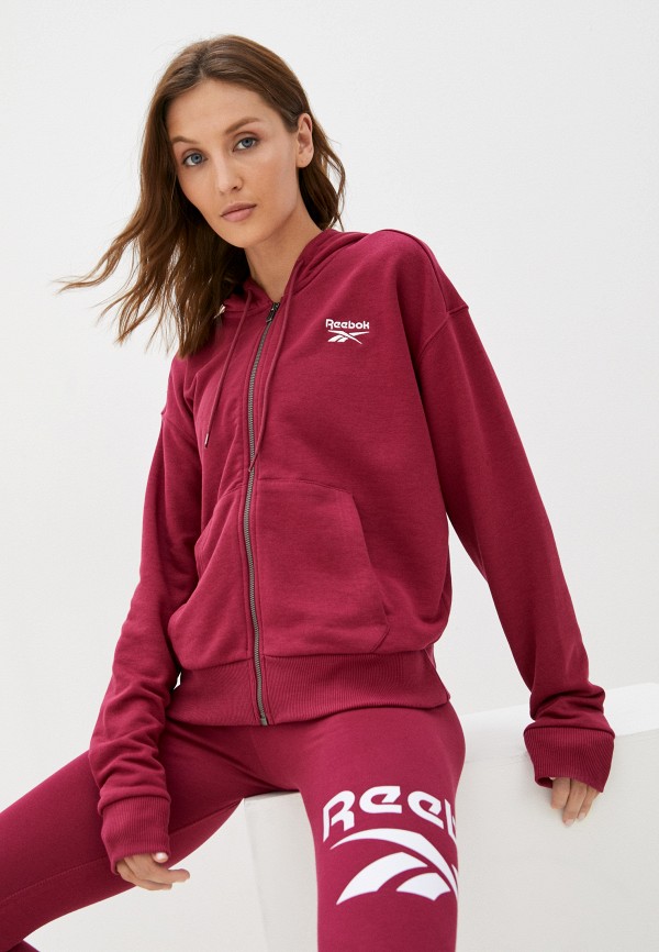 

Толстовка Reebok, Бордовый, RI FRENCH TERRY FULL ZIP