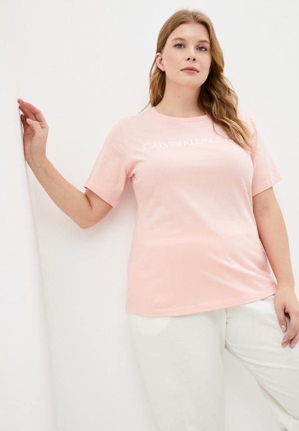

Футболка Calvin Klein Jeans, Розовый