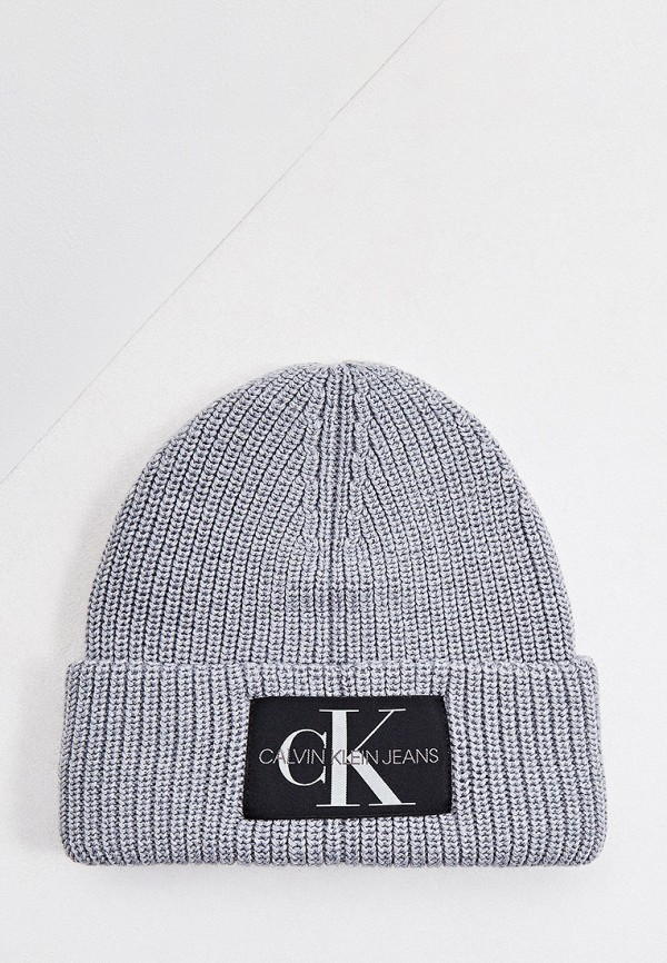 

Шапка Calvin Klein Jeans, Серый