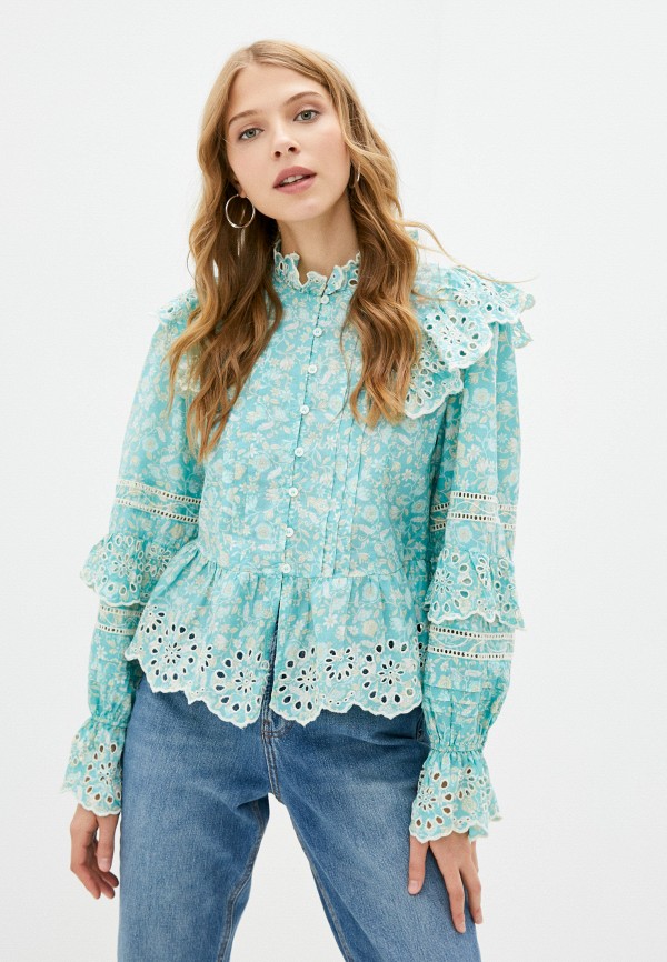 

Блуза River Island, Голубой, River Island RTLAAP873901