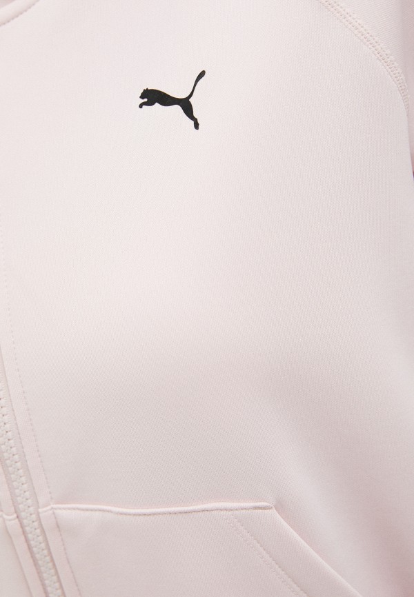 

Толстовка PUMA, Розовый, Train PWR Fleece Full Zip Sweatshirt